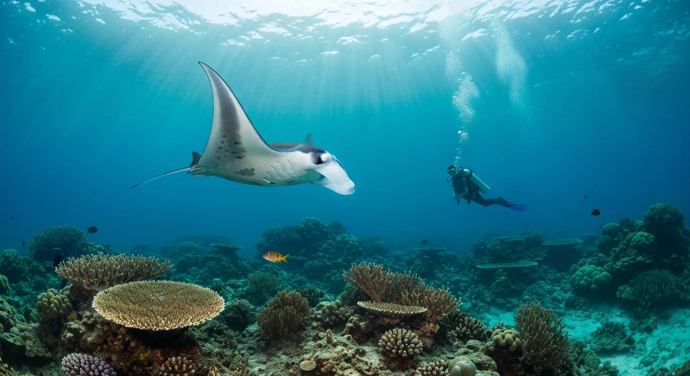 The World’s Greatest Manta Ray Encounter