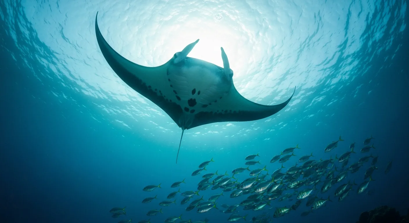 Snorkeling with Mantas