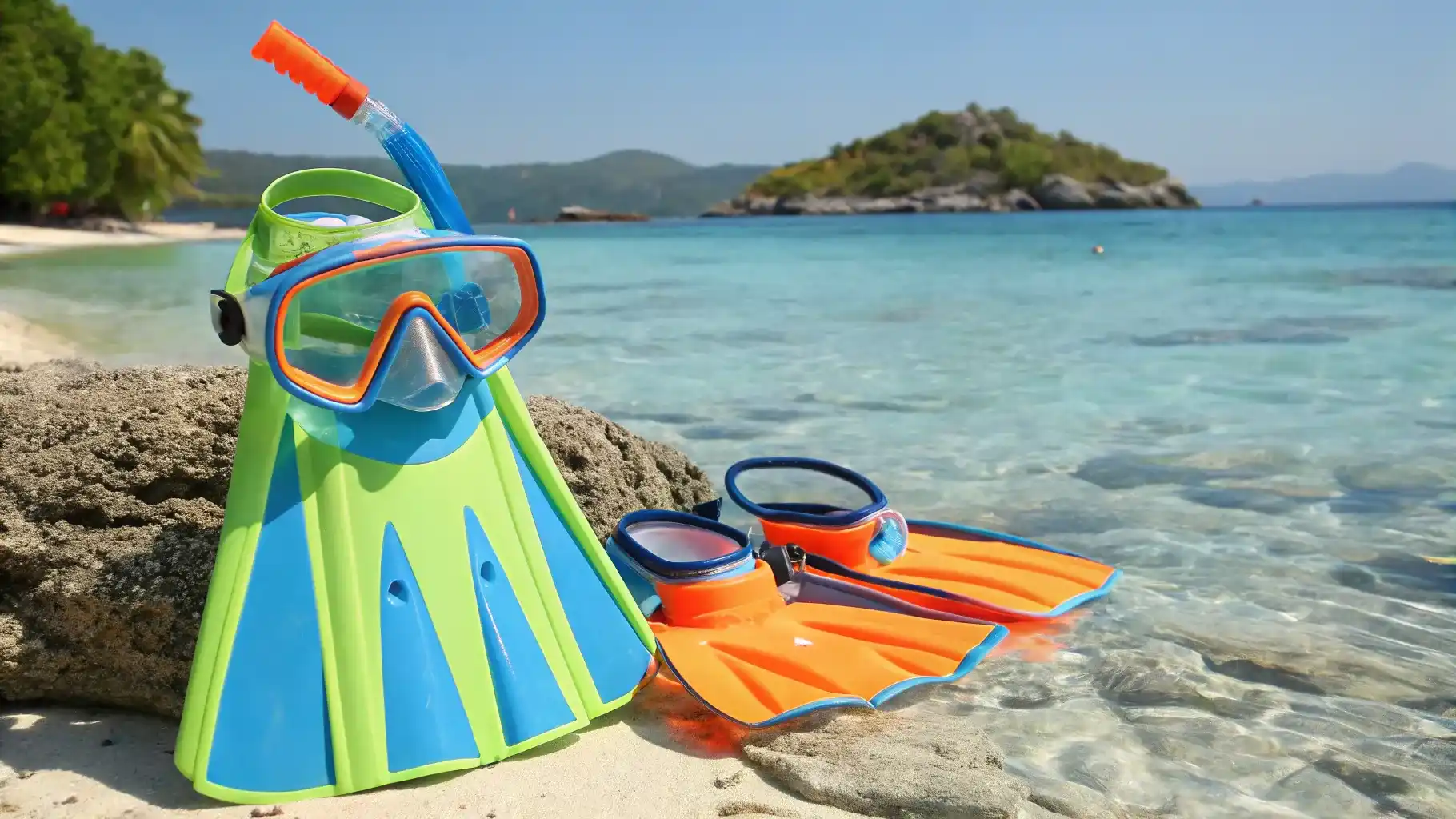 Water and Snorkeling Gear